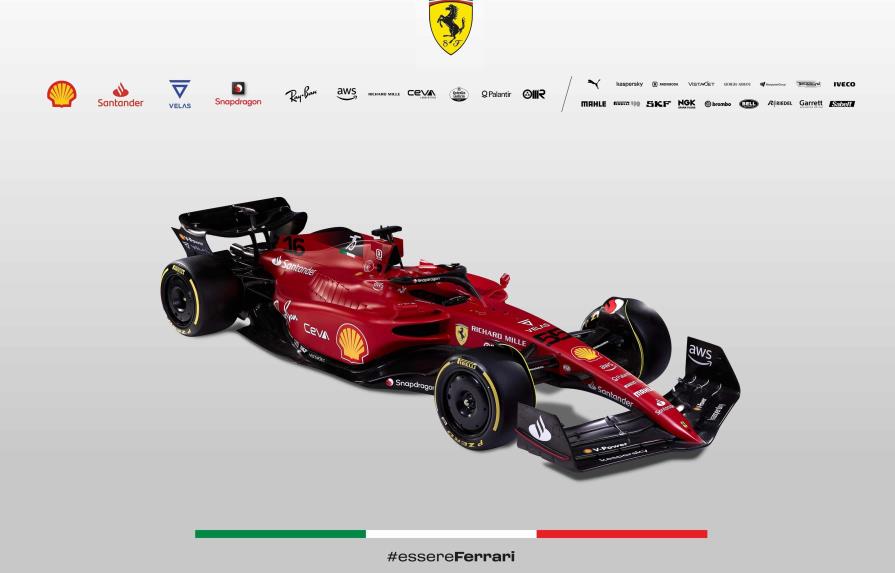 Ferrari presenta el nuevo monoplaza F1-75 de Leclerc y Sainz Jr.