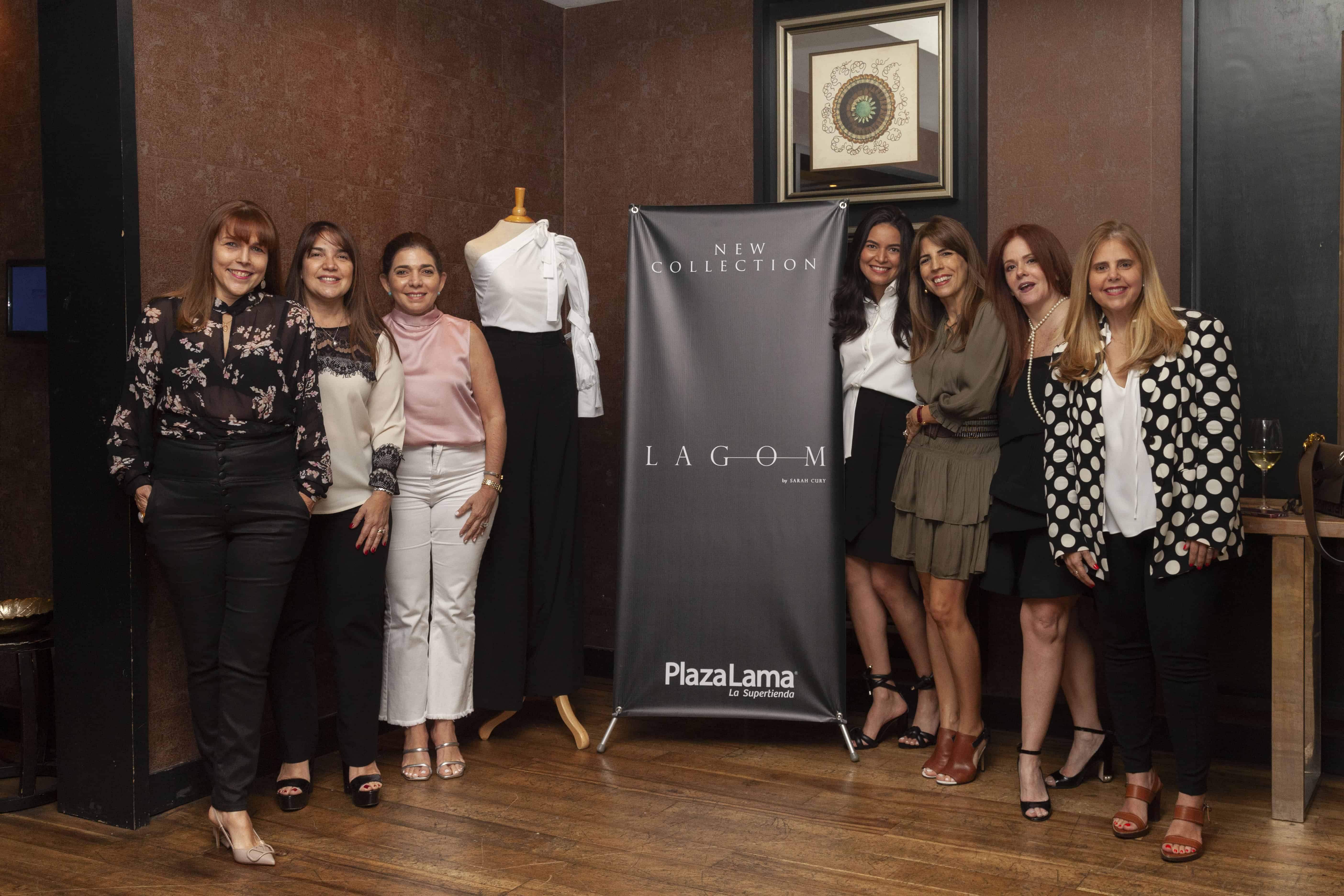 Gina Ramos, Mary Lama, Sylvia Selman, Sarah Cury, Carola Alorda y Helen Andújar.