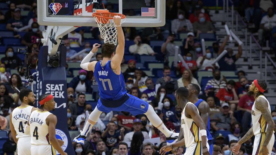 Luka Doncic sobresale con doble-doble; logró 49 puntos Luka Doncic sobresale con doble-doble; logró 49 puntos