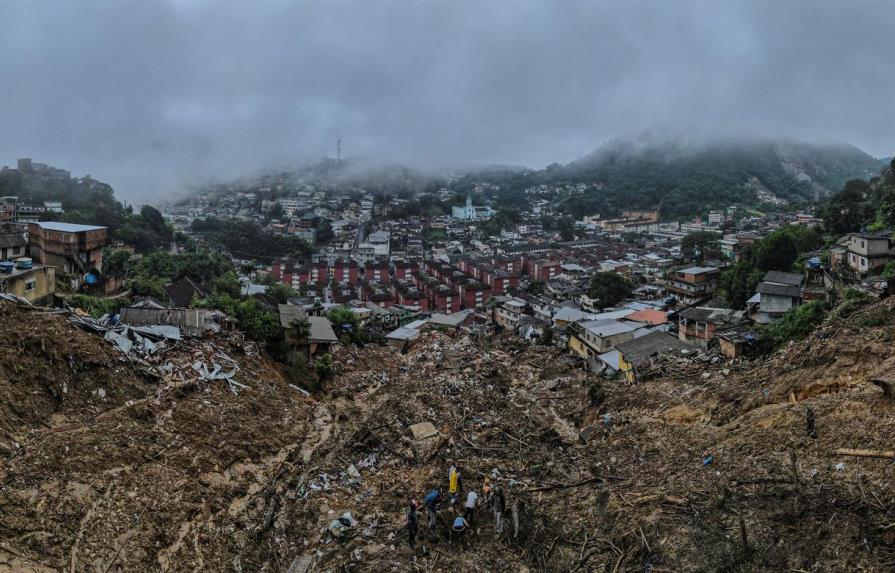 La catástrofe en la ciudad brasileña de Petrópolis deja ya más de 150 muertos