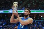 Dominicano Karl Towns ganó concurso de triples; Toscano fue segundo en clavadas