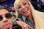 Yailin llega con Anuel al Juego de Estrellas de la NBA y rompen las redes