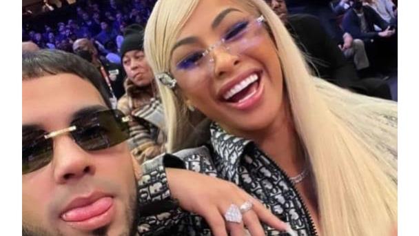 Yailin llega con Anuel al Juego de Estrellas de la NBA y rompen las redes