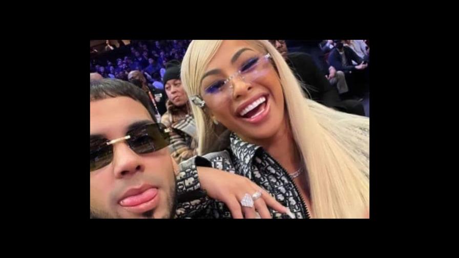 Yailin llega con Anuel al Juego de Estrellas de la NBA y rompen las redes