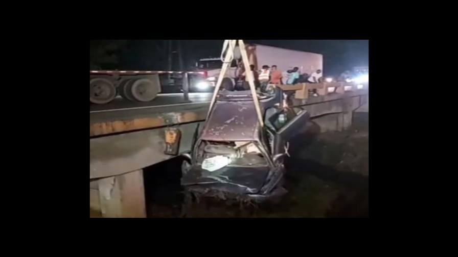 Tres adultos fallecidos y dos menores heridos en accidente de tránsito en La Vega