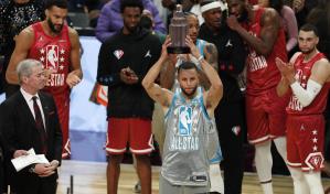 Steph Curry conquista su primer MVP del Juego de las Estrellas