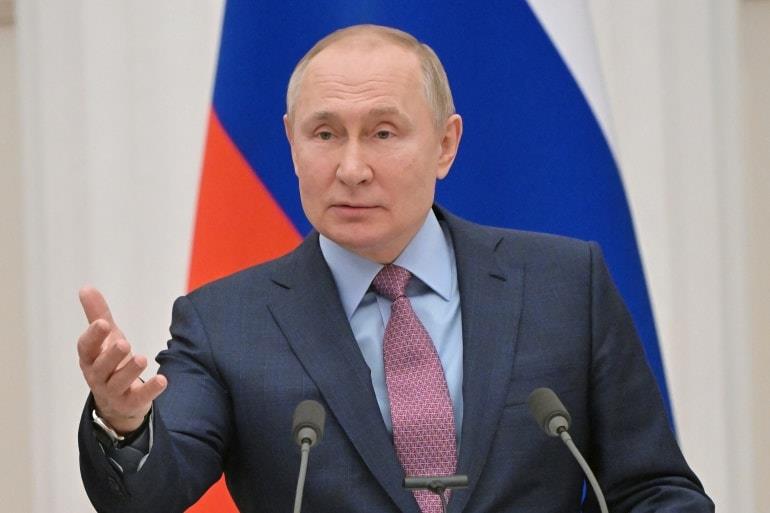 Putin reconoce la independencia de los territorios separatistas prorrusos de Ucrania