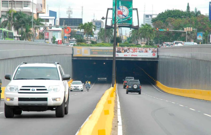 Cerrarán esta semana 43 túneles y elevados del Gran Santo Domingo por mantenimiento