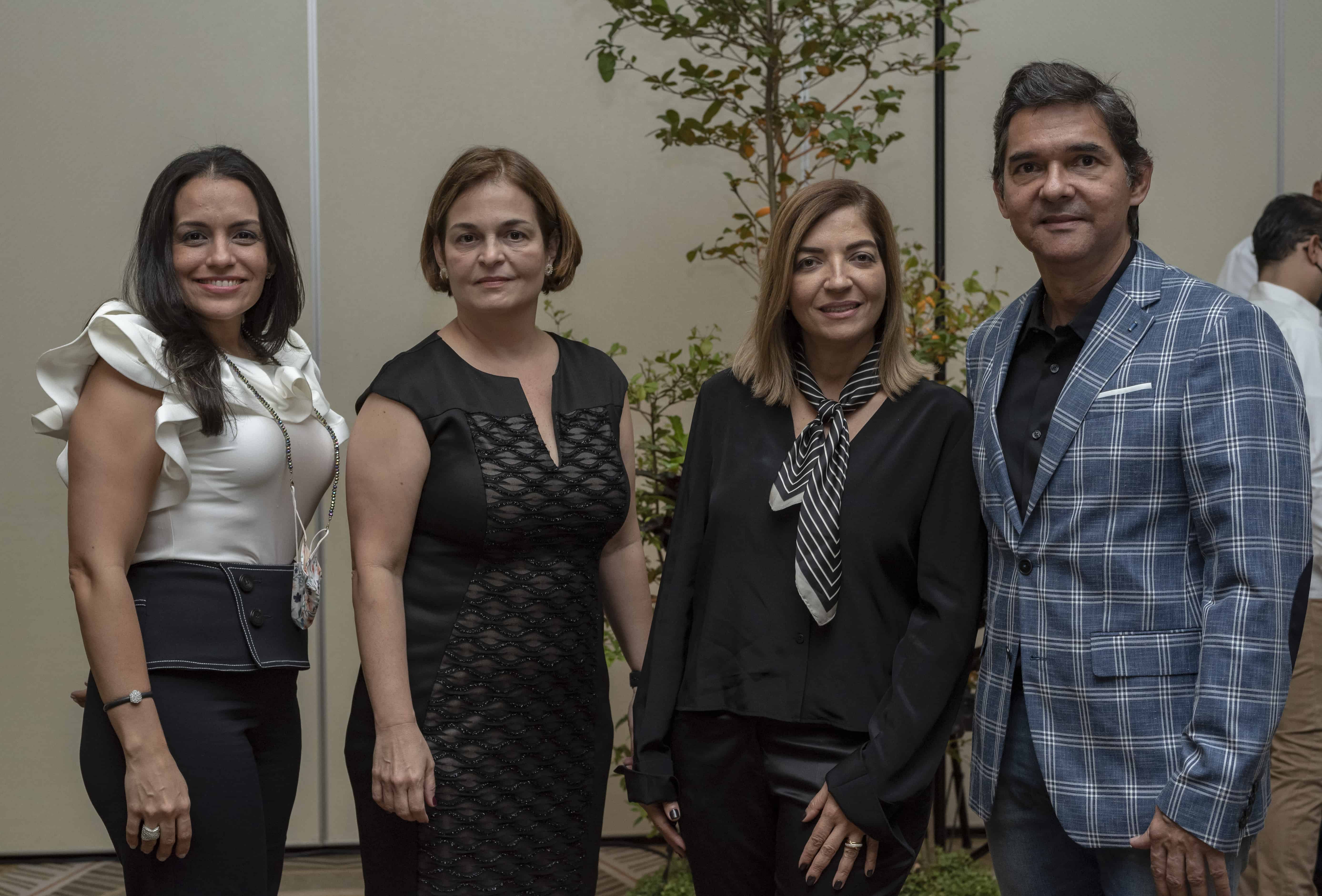 Mercedes gonzález, Catalina Duque, Sabrina Suriel y Raffy Sánchez.