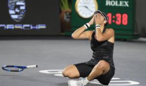 Muguruza debuta con victoria ante Cirstea y avanza a los octavos de final 