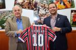 Diputado Jorge Villegas se reúne con importantes clubes brasileños