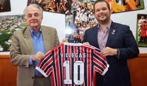Diputado Jorge Villegas se reúne con importantes clubes brasileños