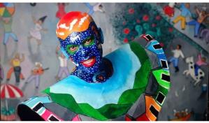 El arte en la cabeza, la exposici&oacute;n que rinde homenaje a Juampa