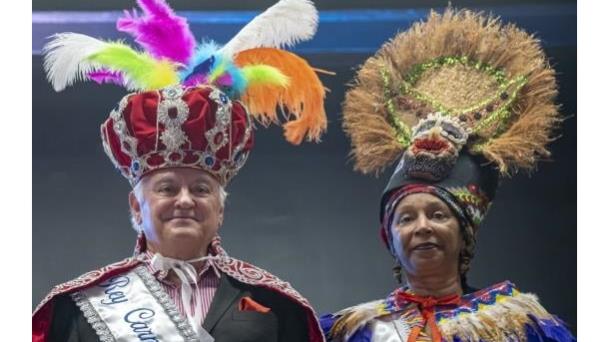 Coronan a Cuquín Victoria y Marily Gallardo como reyes del Carnaval 2022