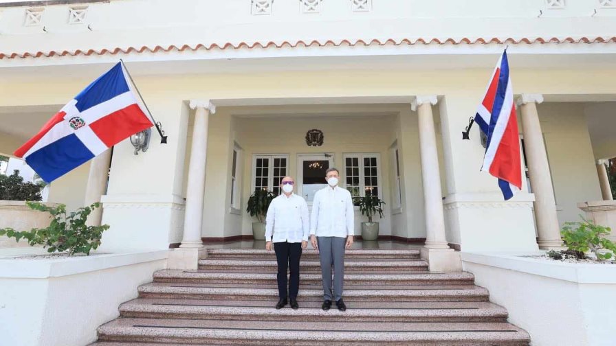 Canciller de Costa Rica visita la República Dominicana