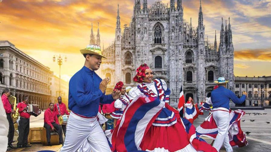 La bandera dominicana ondeará por primera vez este 27 de febrero en Milán, Italia La bandera dominicana ondeará por primera vez este 27 de febrero en Milán, Italia