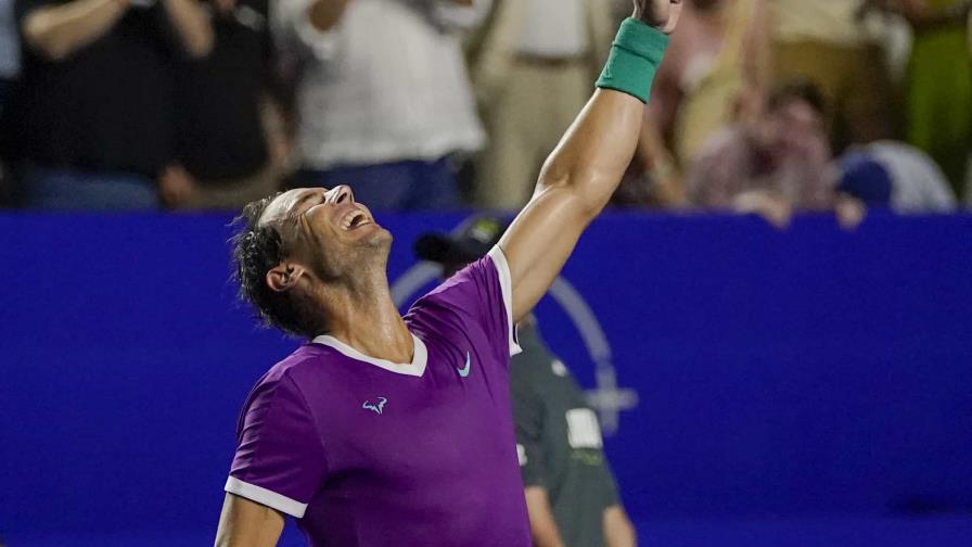 Sin competencia: Nadal barre a Medvedev en dos sets en México Sin competencia: Nadal barre a Medvedev en dos sets en México