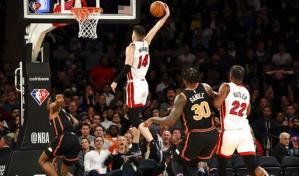 Heat vence a Knicks pese al mejor día de Barrett