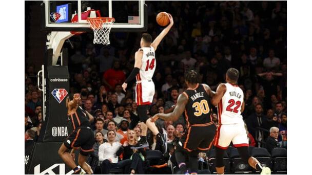 Heat vence a Knicks pese al mejor día de Barrett
