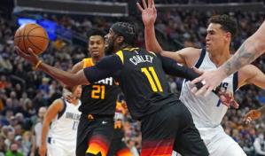 Mitchell anota 33 puntos en triunfo de Jazz sobre Mavs