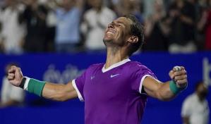 Rafael Nadal conquista Acapulco y llega a 91 títulos