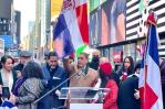 Dominicanos celebran el 178 aniversario de la independencia en Times Square