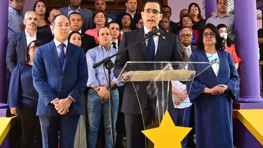 La reacción del PLD al discurso del presidente Abinader