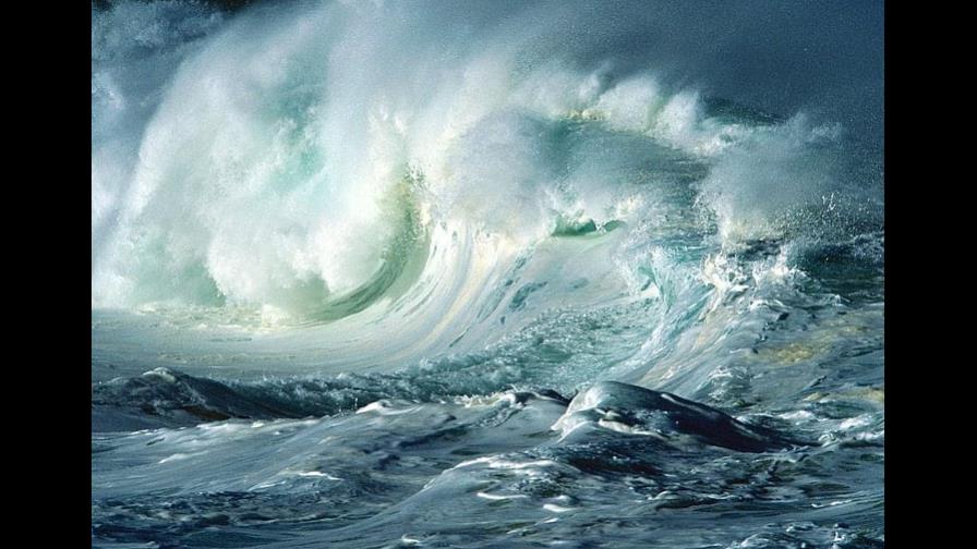 ¡Viral! Una ola rompió los cristales de un ferry en Hamburgo ¡Viral! Una ola rompió los cristales de un ferry en Hamburgo