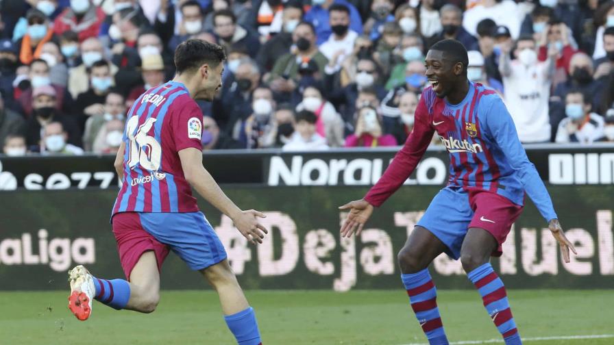 En gran nivel, Dembélé vuelve a sonreír con el Barcelona
