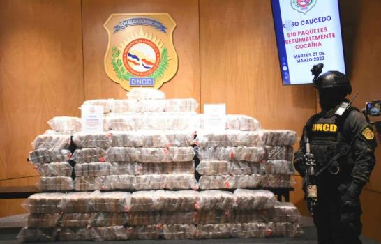 DNCD ocupa 510 paquetes de cocaína en contenedor proveniente de Perú DNCD ocupa 510 paquetes de cocaína en contenedor proveniente de Perú