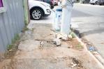 CAASD corrige fuga de agua denunciada por Diario Libre CAASD corrige fuga de agua denunciada por Diario Libre