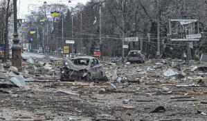 Un bombardeo ruso destruye el consulado de Eslovenia en J&aacute;rkov