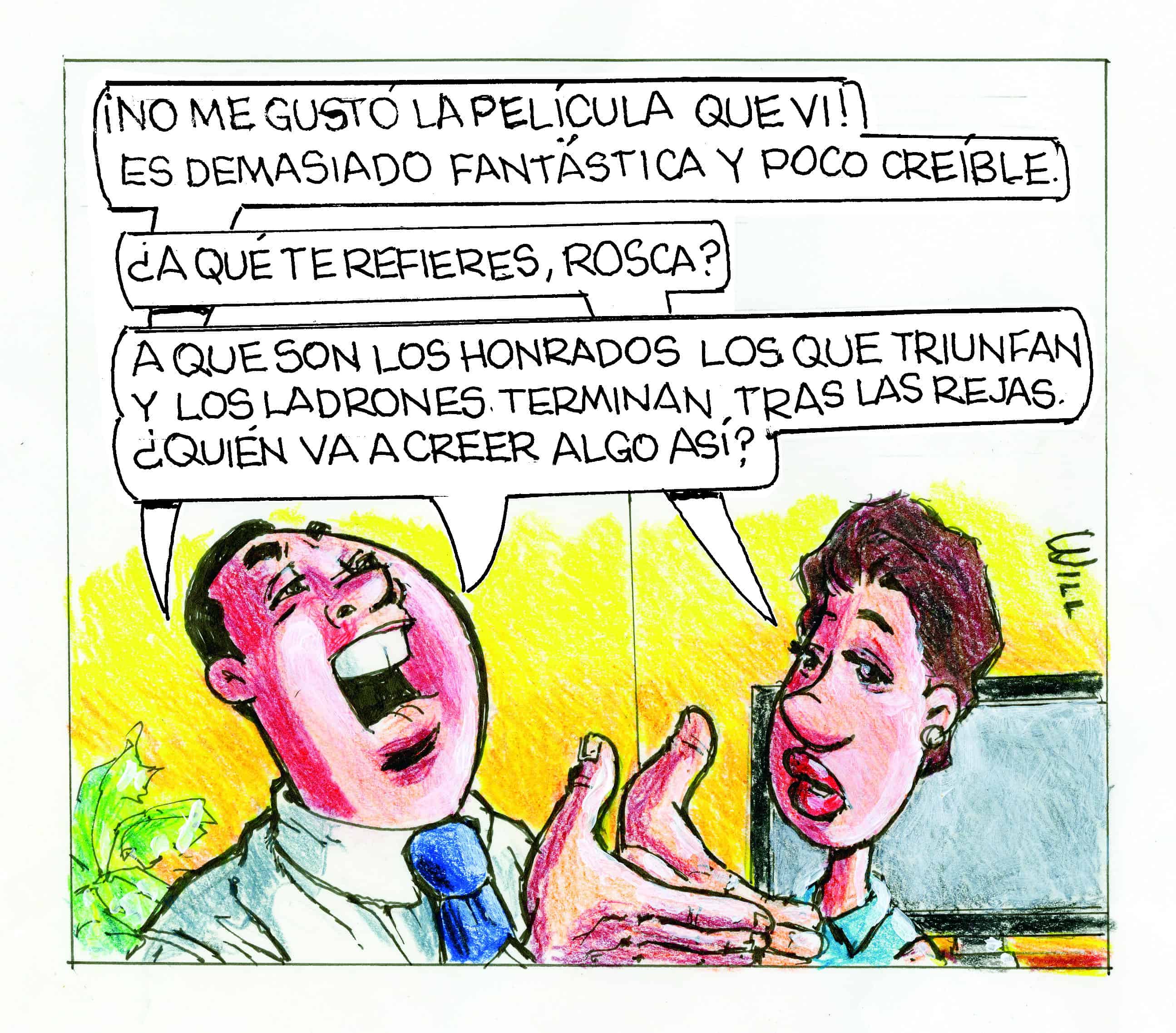 Caricatura de Rosca Izquierda 2 marzo 2022