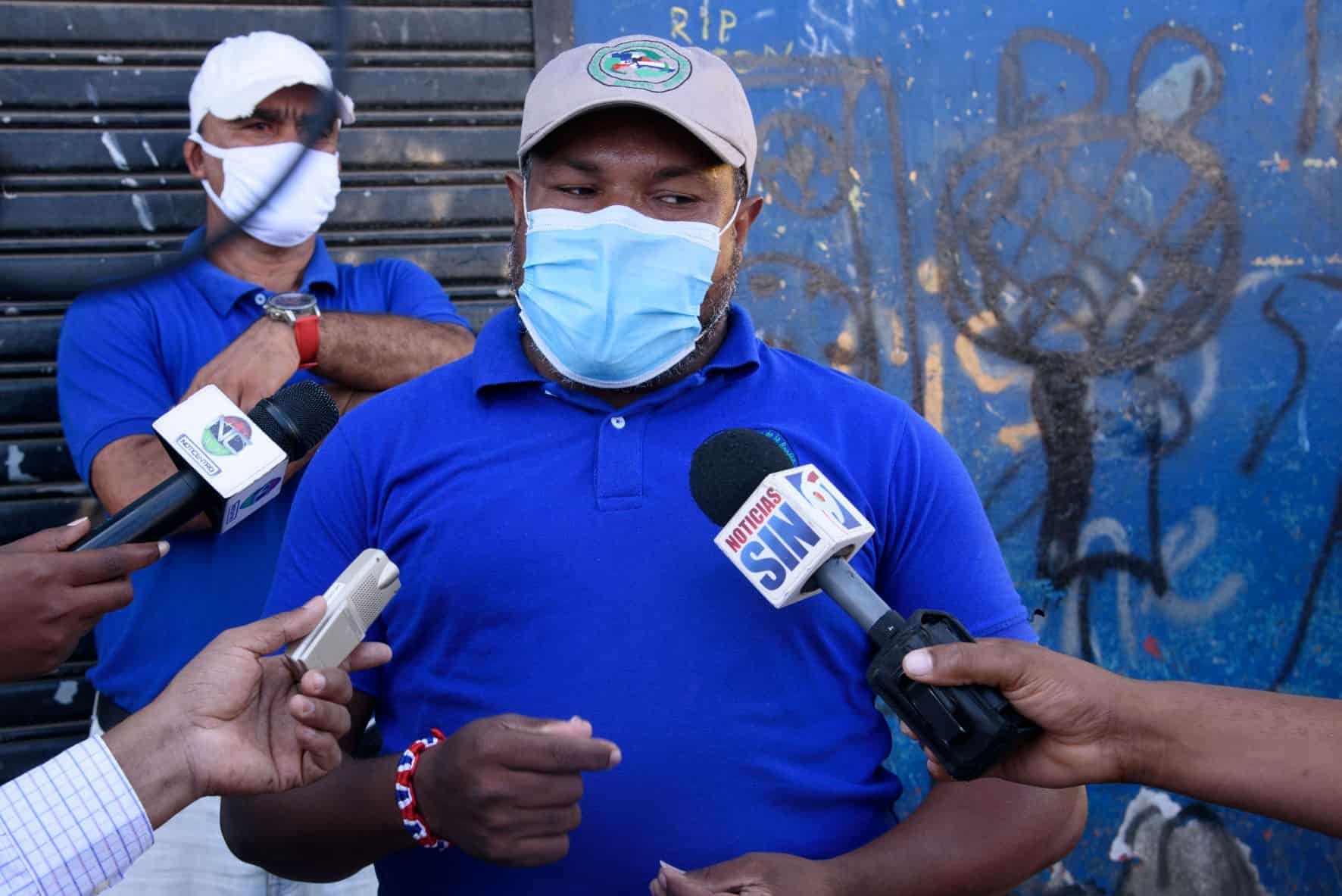 Robinson García, presidente del Movimiento Nacional de Recicladores