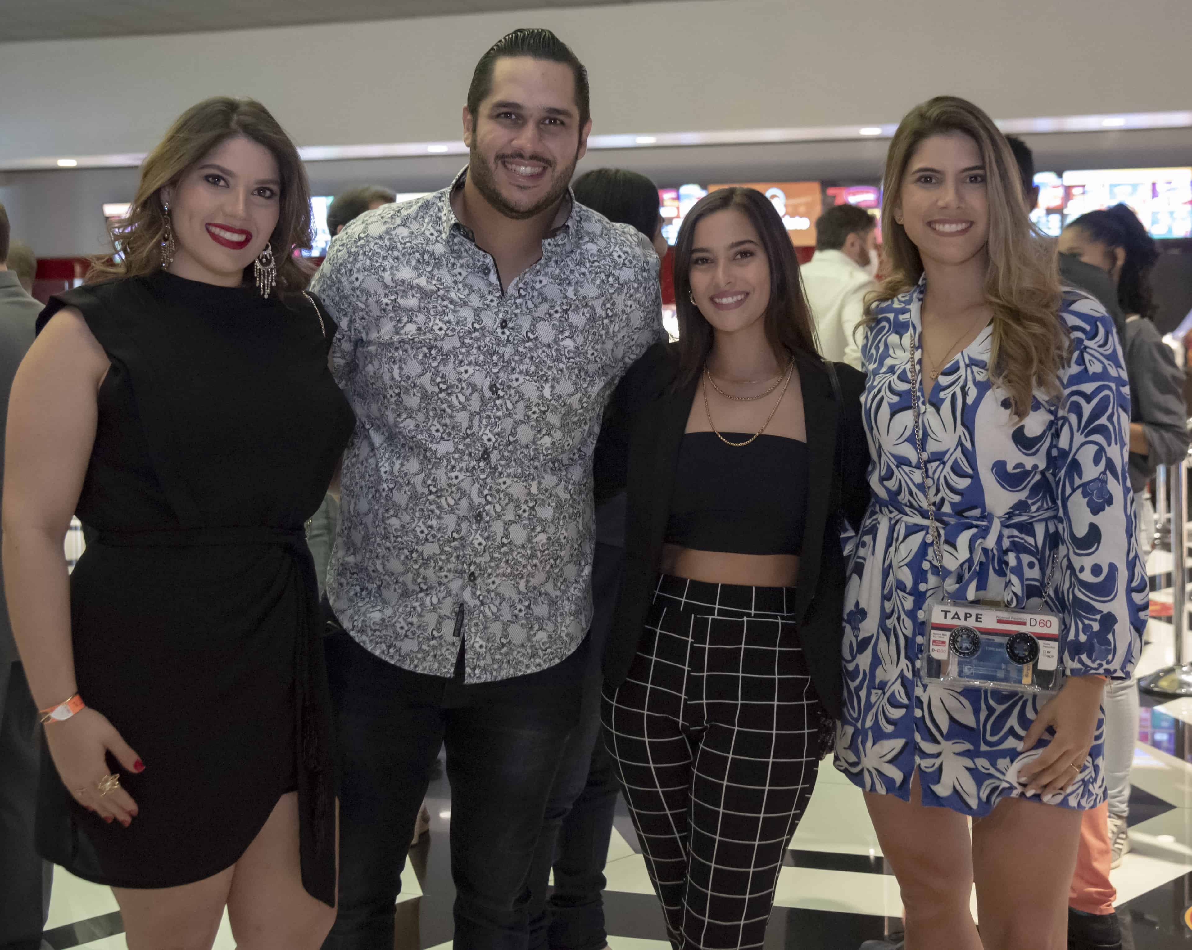 Carmen Paniagua, Juan Carlos Pichardo, Paula Ferry y Paloma Rodriguéz.