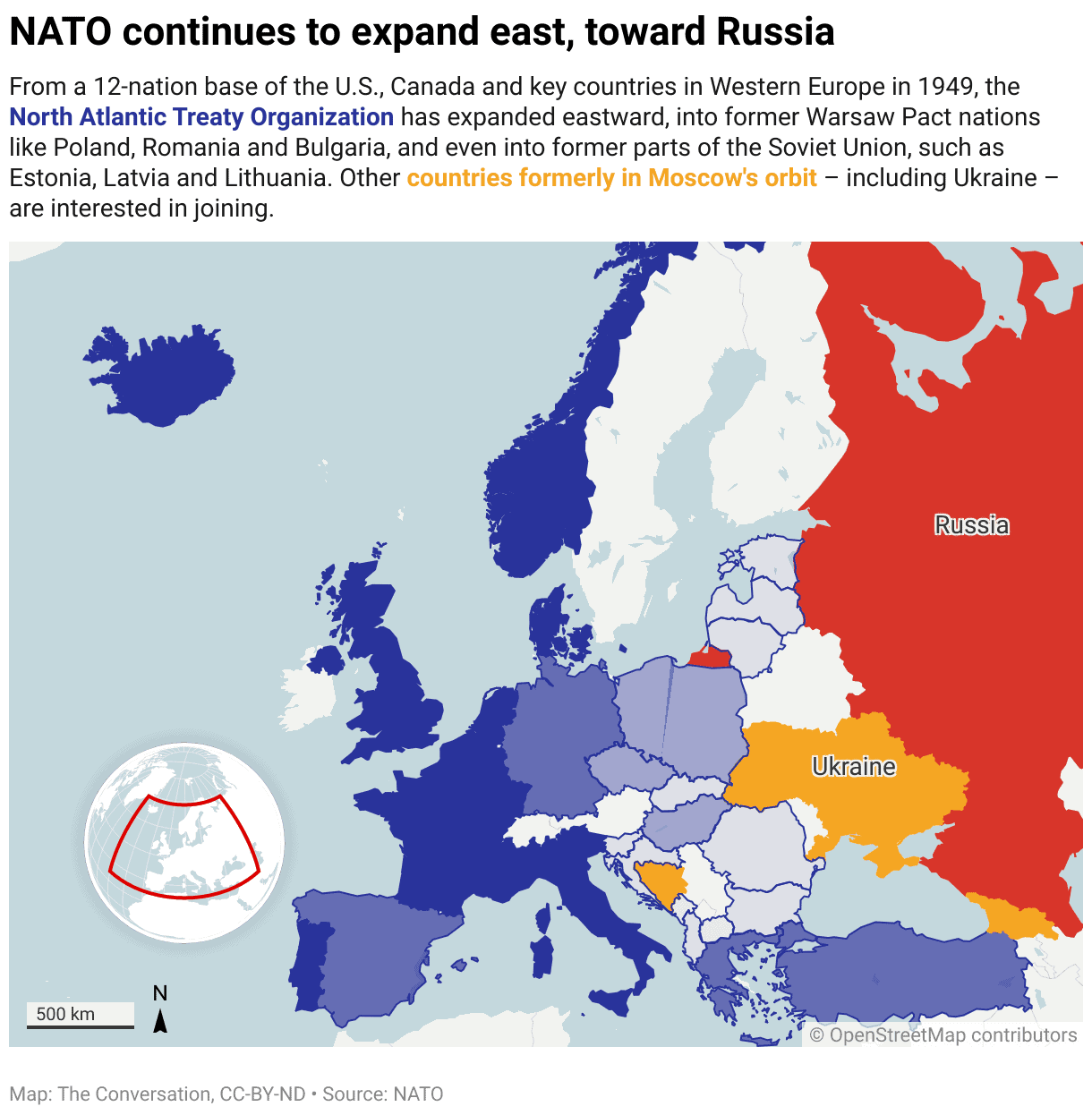 OTAN continúa su expansión hacia Rusia
