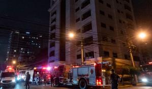 Se produce conato de incendio en torre de Piantini