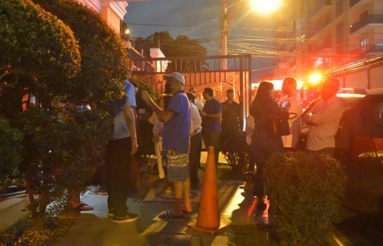Se produce conato de incendio en torre de Piantini