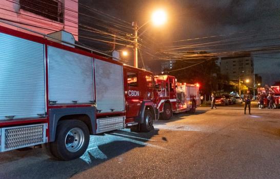 Se produce conato de incendio en torre de Piantini