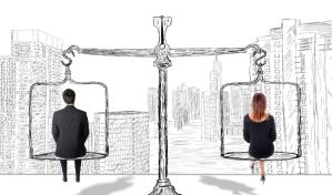 Hombres y mujeres compiten cerca en salario promedio, pero ellos participan m&aacute;s en el mercado