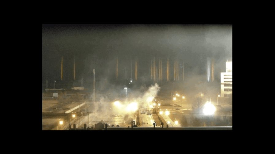 Declaran amenaza para unidad de central nuclear ucraniana atacada por Rusia