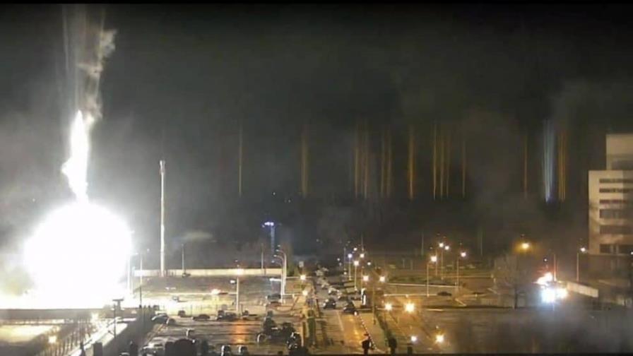Incendio en central nuclear en sur ucraniano por ataque ruso