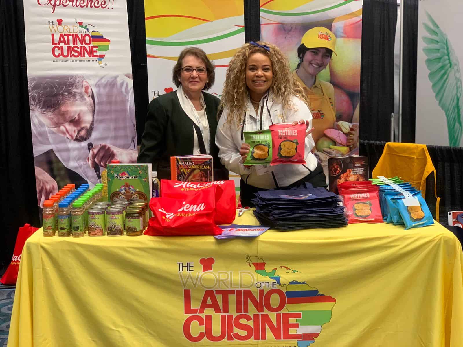 Stand de la chef en la exhibición