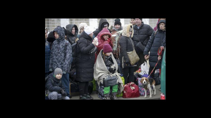 Refugiados ucranianos sienten el dolor de dejar todo atrás