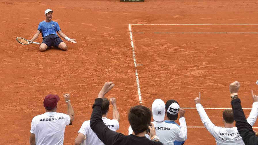 Francia, España, Argentina van a finales de la Copa Davis