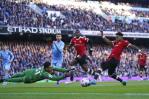 El City somete 4-1 al United en el clásico de Manchester