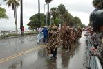 Comparsas continúan desfilando en el carnaval pese a lluvia