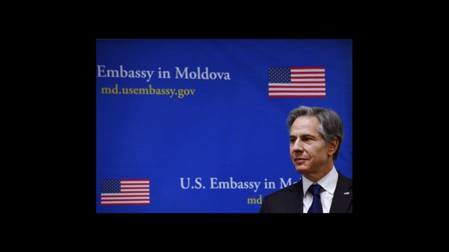 Blinken promete apoyo de EEUU a Moldavia Blinken promete apoyo de EEUU a Moldavia