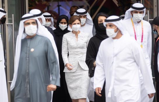 ¿Debió la vicepresidenta Raquel Peña cubrirse la cabeza en Dubái?