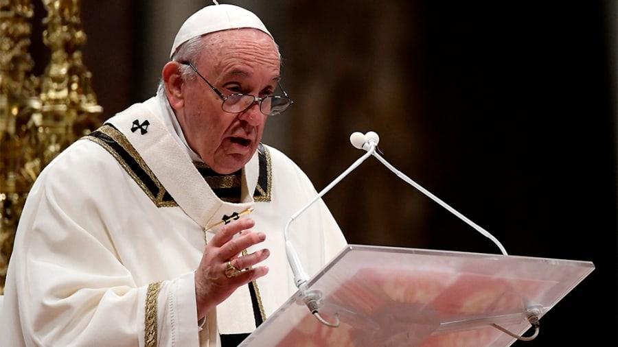 Oración del papa Francisco para la paz en Ucrania: ¡Dios, detén la mano de Caín!”